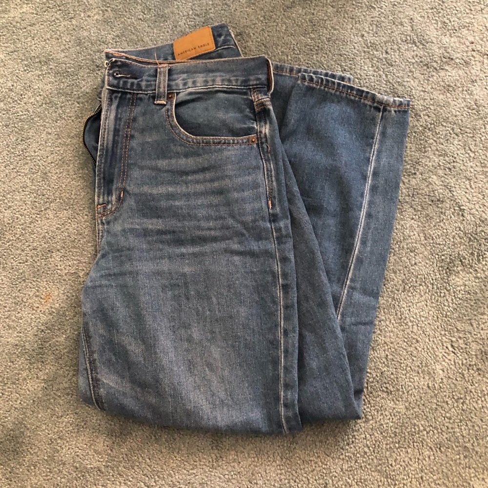 American Eagle mom jeans